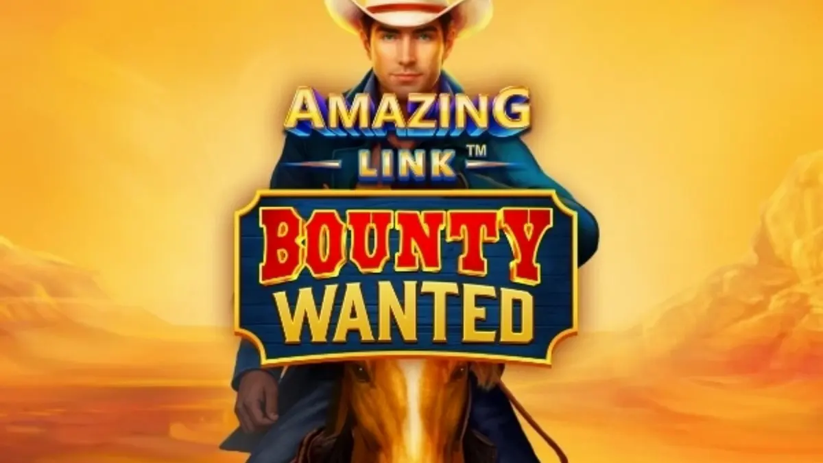 Interface do jogo Amazing Link Bounty Wanted com tema de Velho Oeste